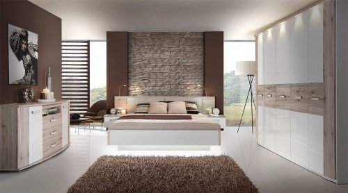 RONDINO Forte білий / дуб пісочний